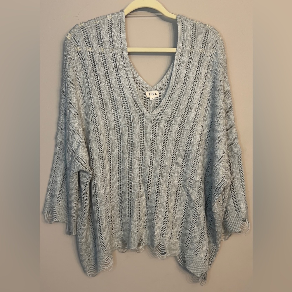 Gray sweater
